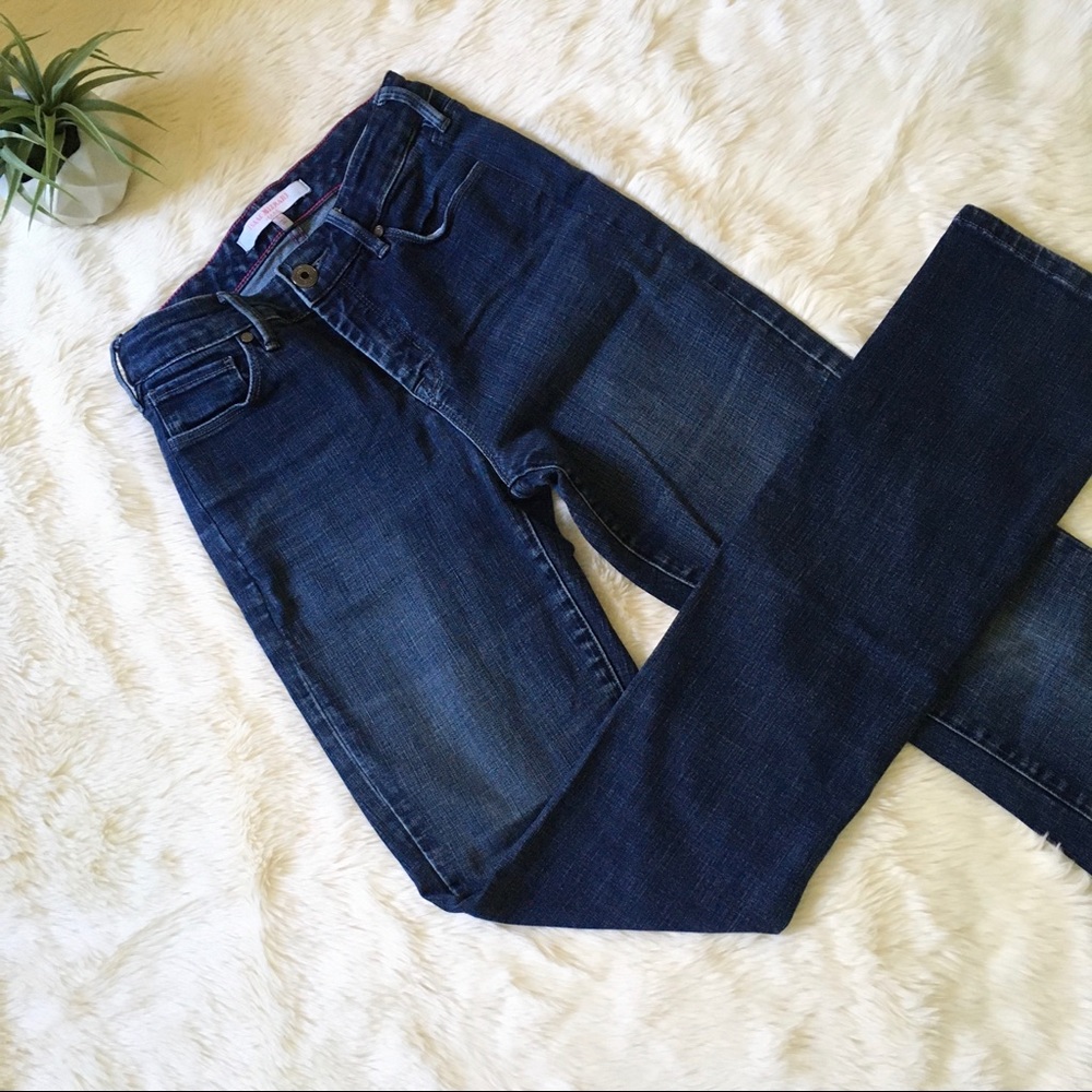 ISAAC MIZRAHI • Blue Straight Jeans Size 6 - Picture 3 of 9